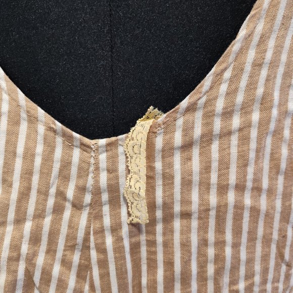 Striped linen jumpsuit - Picture 5 of 5